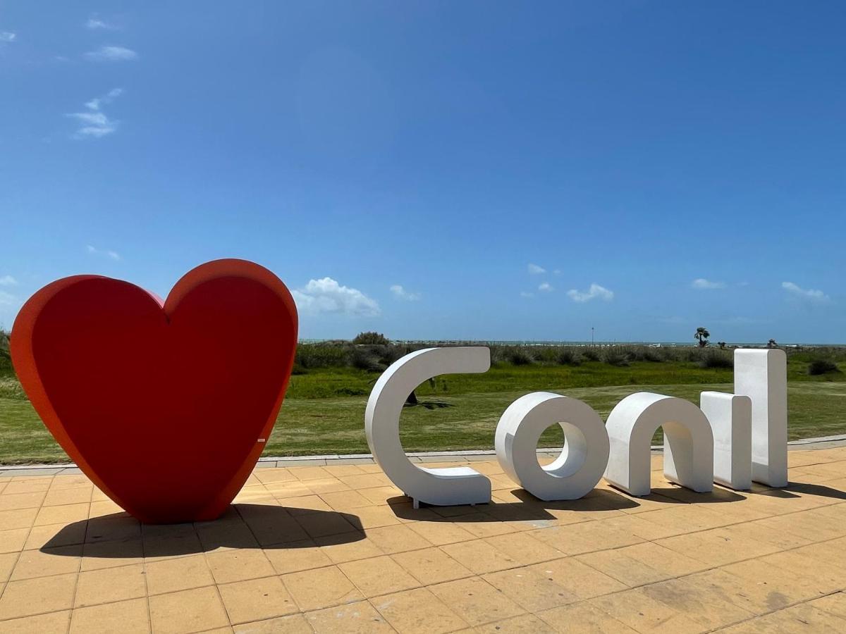 Apartamento Conil Playa & Centrico, Con Aire Acond Y Wifi -Solo Familias Y Parejas- Conil de la Frontera Kültér fotó